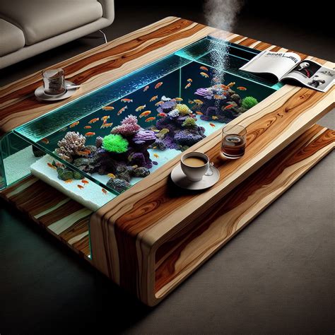 Used Fish Tank Coffee Table at Carole Alden blog