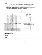 Image result for Log Graph Questions