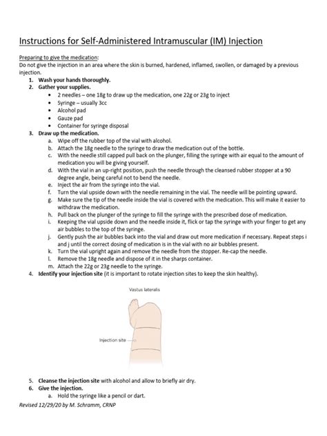 Image result for How to Do IM Injections
