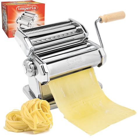 Imperia Pasta Maker Machine - Heavy Duty Steel Construction w Easy Lock ...