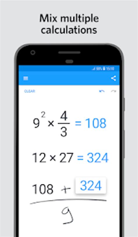 MyScript Calculator 2 Review 的图像结果