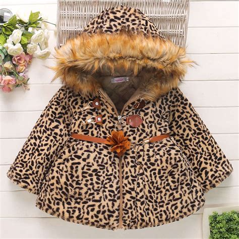 Shop Online Girls Multi Coloured Animal Print Full-Sleeve Long Coat at ...