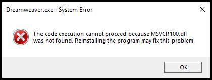 Image result for Visual C   Redistributable Errors