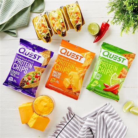 Quest Nutrition Tortilla Style Protein Chips Variety India | Ubuy