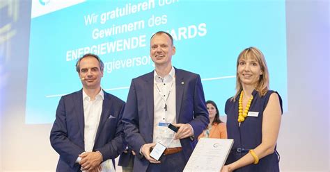 Stadtwerke Karlsruhe mit Energiewende Award 2018 ausgezeichnet | Baden TV
