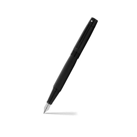 Sheaffer 9343 300 Fountain Pen Matte Black with Black Trim — Mango