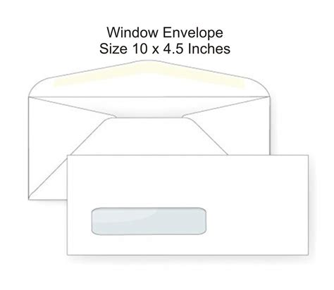 How To Fold A Business Letter Into A Window Envelope at Jett Tishler blog