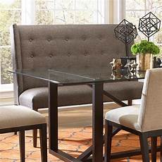 Upholstered Dining Room Bench With Back by Bemodern Dining Items Upholstered Dining Settee With Upholstered Dining Room Bench With Back