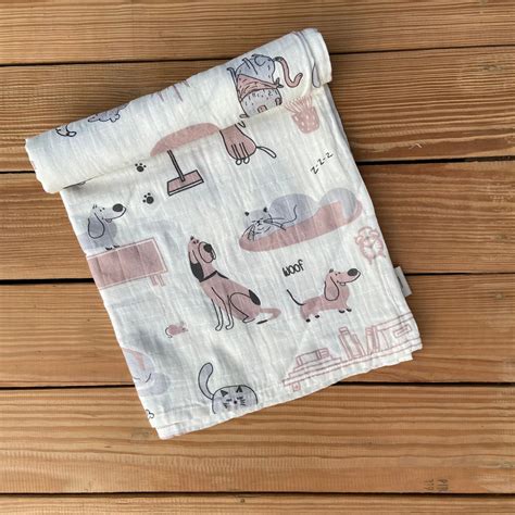 Organic Muslin Swaddle – Zoey