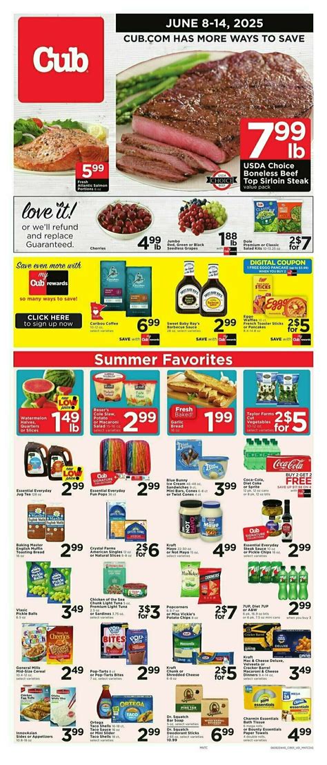 Cub Foods Weekly Ad from June 8