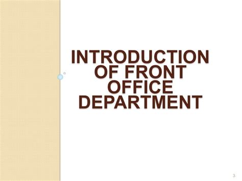 Front Office Introduction 的图像结果