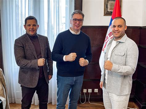 President Kremlev agreed with President of Serbia Aleksandar Vučić to host IBA events as part of ... - president of serbia