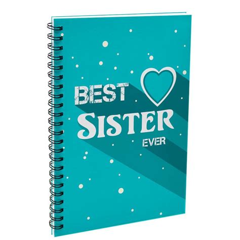 Best Sister Ever Blue Diary – Indigifts