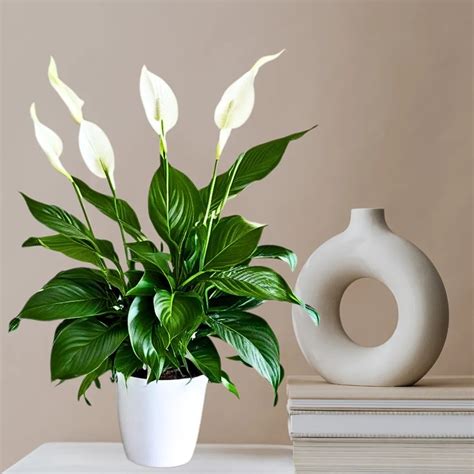 Peace Lily 'Domino' (Spathiphyllum Wallisii) - Plant – Lalit Enterprise