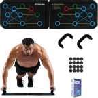 Strauss Multifunctional Push Up Board | Push Up Bar| Push Up Stand for ...