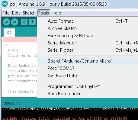 Image result for How to Program Arduino Micro