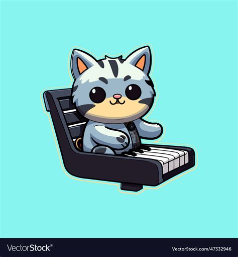 Image result for Keyboard Cat Drawing