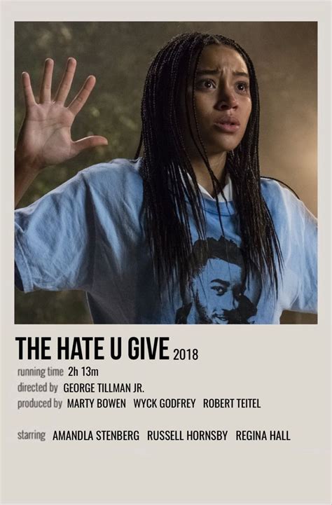 The Hate U Give Poster 的图像结果