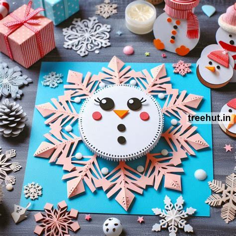 Snowflake Paper Craft Ideas for December Classroom Activities