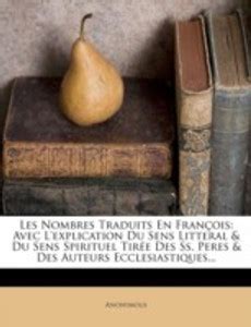 Les Nombres Traduits En Francois: Buy Les Nombres Traduits En Francois ...