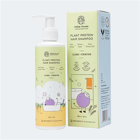 Buy Little Rituals Plant Protein Hair Tear Free Baby Shampoo | Biotin ...