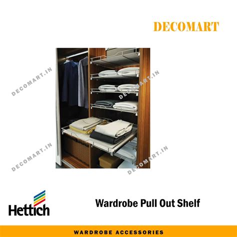 Hettich Pull Out Shelf - Wardrobe