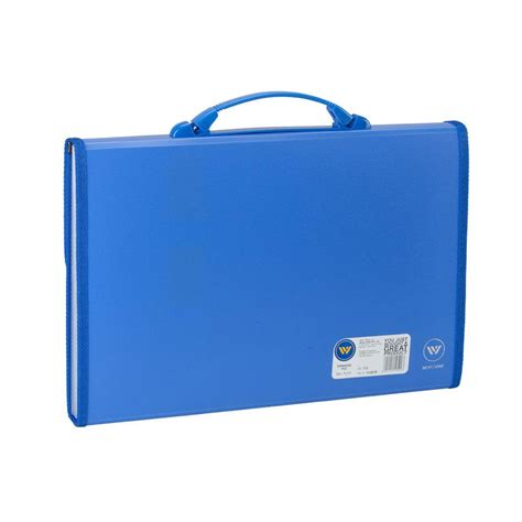 Worldone Expanding File Folder with Handle & Lock 13 Indexed Pocket fo ...