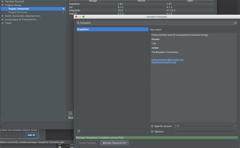 Biopython Installation 的图像结果