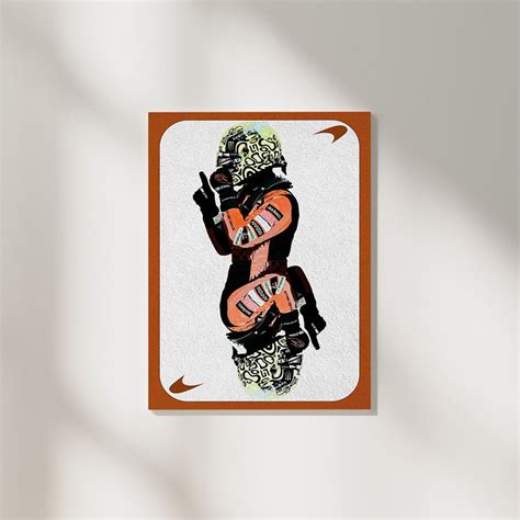 Lando Norris Card | F1 Poster – The Artflex