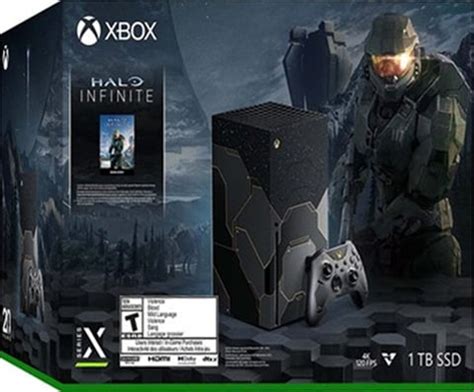 Xbox Series X Console, 1TB, Halo Infinite Black, (No Game), Boxed - CeX ...