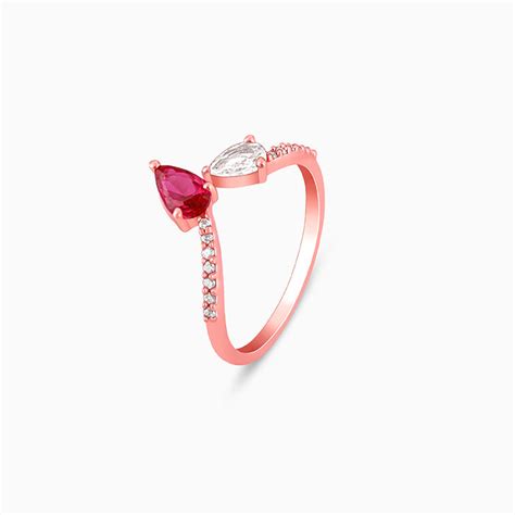 Rose Gold Serendipity Ring – GIVA Jewellery