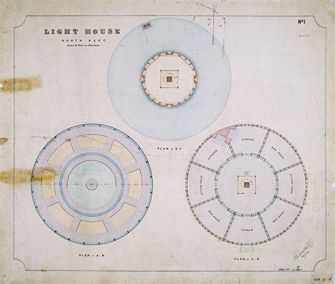 North Reef Lighthouse Floor Plans | Lighthouse, How to plan, Reef