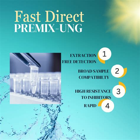 Fast Direct Premix-UNG - Extraction-Free Direct Detection- 8 reactions