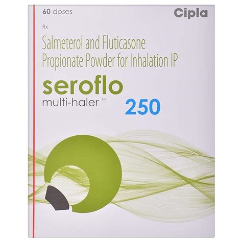 Seroflo 250 - Bottle of 60 Doses Multi-haler : Amazon.in: Health ...