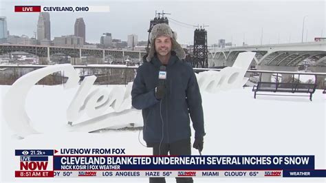 Cleveland plowed by several inches of snow | LiveNOW from FOX