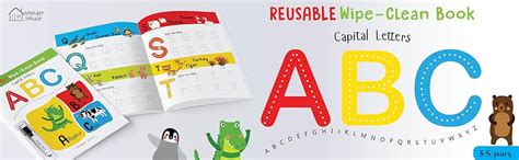 Capital Letters ABC – Write and Practice Book for Kids: Learn to Trace ...