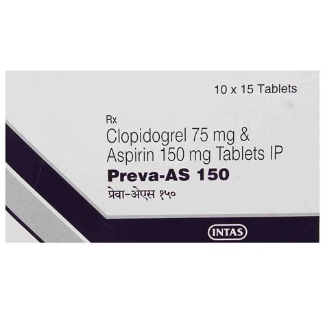Preva AS 150 Tablet | Uses, Side Effects, Price | Apollo Pharmacy
