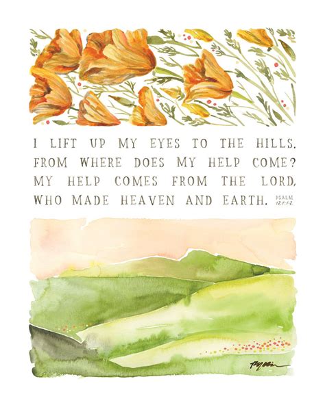 Lift Up My Eyes Canvas | Quotes about god, Scripture quotes, Bible inspiration