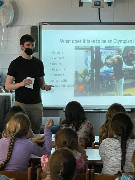 Winter Olympian Visits West Islip Elementary School | West Islip, NY Patch