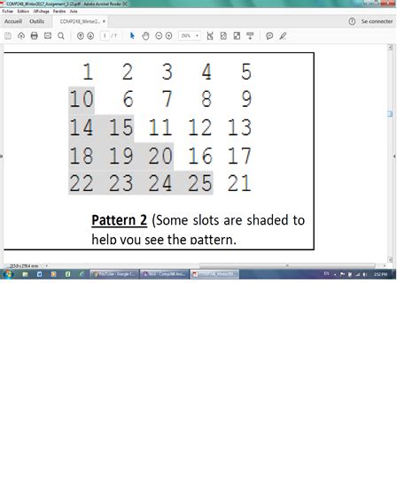 Creating 20 by 20 Array of Periods Java 的图像结果