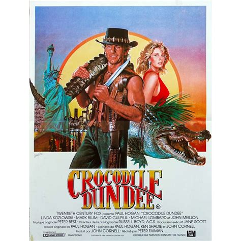 Affiche de CROCODILE DUNDEE / CROCODILE DUNDEE