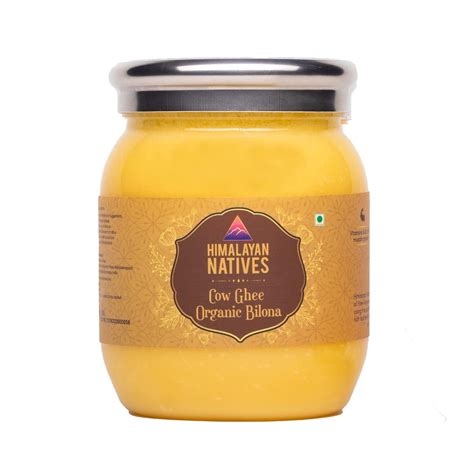 Himalayan Natives Organic Bilona Cow Ghee 250ml | 100% Pure and Organic ...