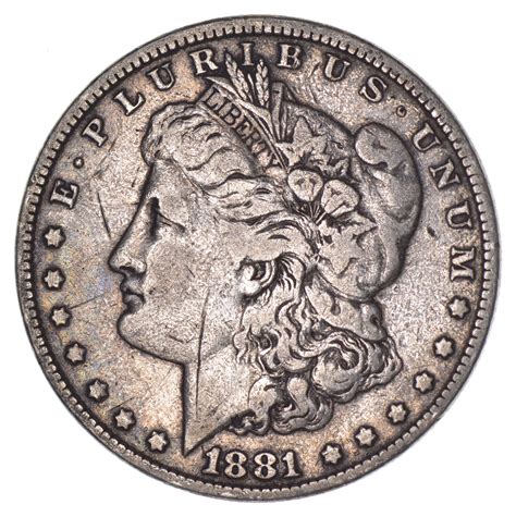 Philadelphia Minted - Over 100 Years Old - 1881 Morgan Silver Dollar ...