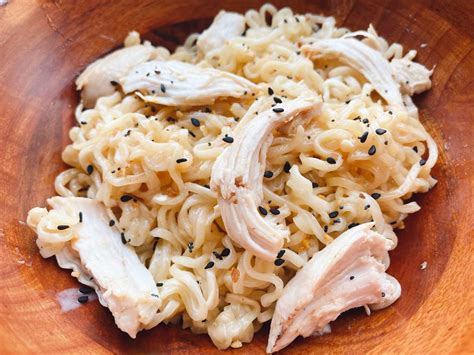Creamy Chicken Ramen Noodles