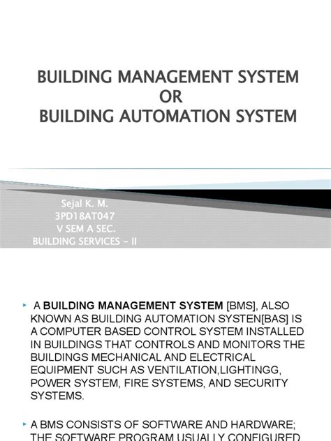 Image result for Building Management System Lecture