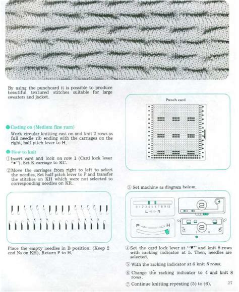Image result for Knitting Machine Tuck Stitch Patterns
