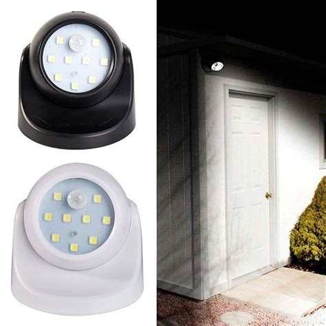 Keyohome 360° Battery Operated Indoor Outdoor Night Light Garden Motion ...