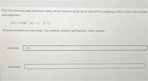 Image result for Max and Min Values of Functions