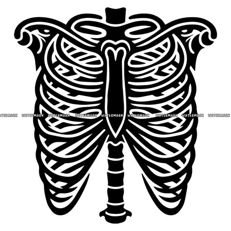 Buy Ribs SVG, Ribs DXF, Ribs PNG, Ribs Cut File, Ribs Clipart, Ribs ...