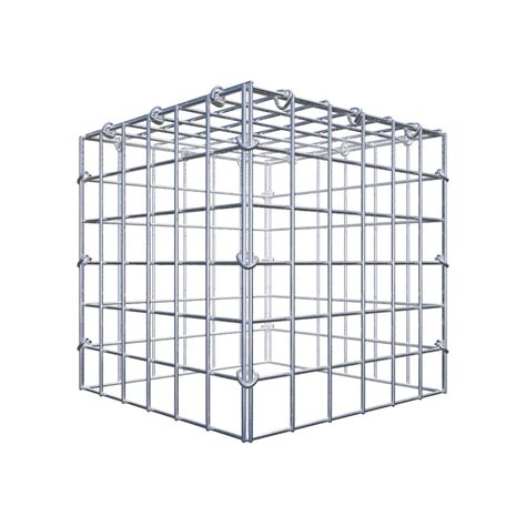 Gabiona - Gabione da montare in altezza 30 cm x 30 cm x 30 cm (L x H x ...